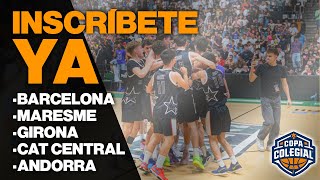 ¡Inscríbete YA a la Copa Colegial Catalunya 2025 Barcelona Maresme CatCentral Andorra y Girona [upl. by Tower]