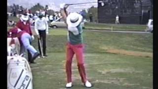 Greg Norman jan 1991 Vardon Trophy slo mo by Carl Weltywmv [upl. by Aitsirk]