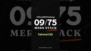 975 Tailwind CSS – Fast amp Responsive Web Layouts coding 75daysofcode webdesign [upl. by Obaza]