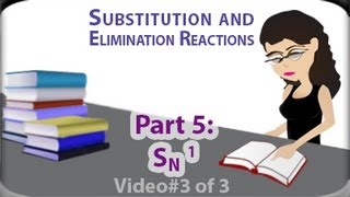 SN1 Reaction Mechanism vid 3 of 3 with Hydride Shift and Carbocation Rearrangement by Leah4sci [upl. by Adiv]