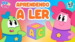 O MELHOR VÍDEO PARA APRENDER A LER  40 MIN VÍDEO PARA AJUDAR NA ALFABETIZAÇÃO  APRENDER BRINCANDO [upl. by Haimrej]