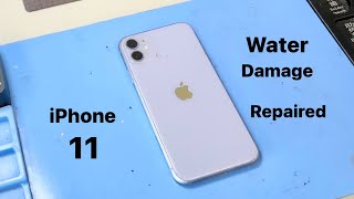 iPhone 11 Water Damage  Fixed [upl. by Renate978]