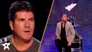 Illusion Master WOWS Judges on Britains Got Talent [upl. by Tnomel]