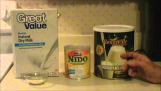 Differences in Powdered Milk [upl. by Coonan]