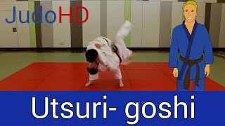 Blau Utsuri goshi Judo [upl. by Rehposirhc]