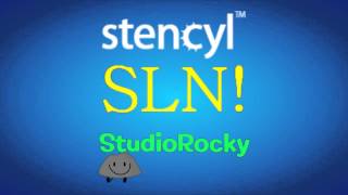 Stencyl SLN StudioRocky logo [upl. by Aielam]