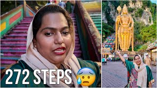 272 STEPS SUHANA കയറുമോ  😃🤣  Batu Caves KL Malaysia 🇲🇾😍  Mashura  Basheer Bashi [upl. by Gnes179]