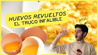 Cómo hacer HUEVOS REVUELTOS PERFECTOS 💥 ¡Super jugosos [upl. by Welcher]