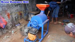 hammer mill mesin penepung I 085730133992 I mesin hammer mill bata merah [upl. by Coheman]