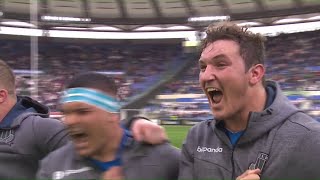 Passionate Inno di Mameli at Stadio Olimpico  2022 Guinness Six Nations [upl. by Bernette274]