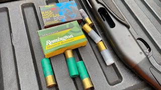 3quot Brenneke Black Magic Magnum 12 Gauge Slugs amp Remington 3” Magnum 000 Buckshot Recoil Comparison [upl. by Assej]