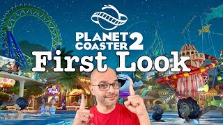 Planet Coaster 2  First Look [upl. by Aelanna584]