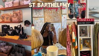 solo travel vlog  St Barthélemy  island hopping tour [upl. by Keverne]