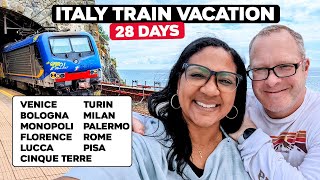 Italy Train Vacation  28 Days In Venice Rome Florence Milan Pisa amp Complete Guide To Riding [upl. by Araldo]