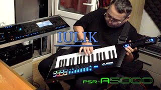 DEMO YAMAHA PSR A5000 MODULE and ALESIS and WIRELES JUZISOUND IULIK [upl. by Isla]