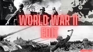 WORLD WAR 2  GERMAN ARMY EDIT  NOT POLITICAL [upl. by Nerral84]