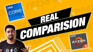 AMD Ryzen 5 5500u vs Intel i5 11th gen  Ryzen 5 5500U Vs Intel i51135G7 Full Comparison 🔥🔥🔥 [upl. by Grantham]