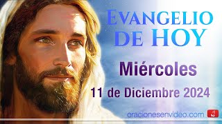 Evangelio de HOY Miércoles 11 de diciembre 2024 Mt 112830 [upl. by Iborian85]