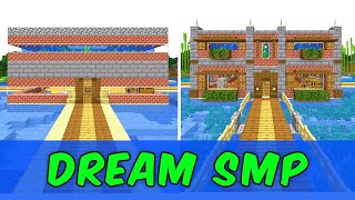 How to build the DREAM SMP Community House original and upgraded version  world download [upl. by Akenahc]