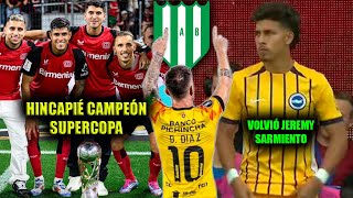 PIERO HINCAPIÉ CAMPEÓN DE LA SUPERCOPA DE ALEMANIA 🔥  EL KITU AL BANFIELD  JEREMY SARMIENTO VOLVIÓ [upl. by Eniladam]