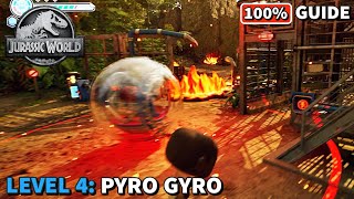 Funko Fusion  Pyro Gyro 100 Guide Jurassic World  All Collectibles [upl. by Akimihs255]