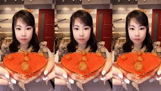 ASMR TOBIKO EGGS  FLYING FISH ROE  EXTREME EATING SOUNDS [upl. by Aivatnwahs]