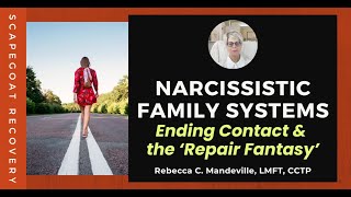 Ending Contact With Your Narcissistic Family amp Repair Fantasies scapegoat nocontact [upl. by Niryt]