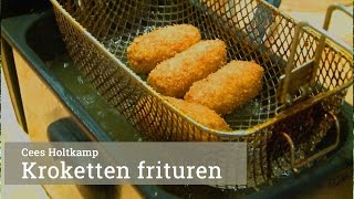 Masterclass kroketten frituren door Cees Holtkamp [upl. by Aerdno]