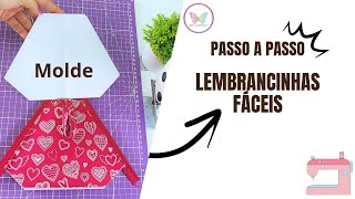 Bolsinha fácil para o dia das MÃES  Faça seu molde  diy [upl. by Isabella]