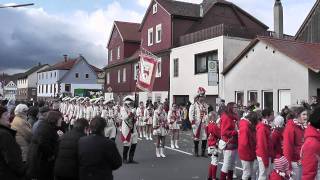 Fasnachtsumzug Michelstadt Odenwald 19022012 [upl. by Bakki]