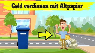 GELD VERDIENEN MIT ALTPAPIER 🤑💰 [upl. by Eelanej]