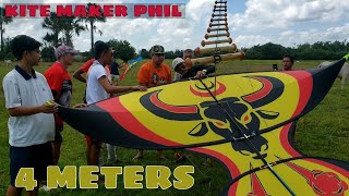 HEGANTENG SARANGGOLA PINAG TULUNGAN PALIPADIN NG MGA KITE MAKER  KMP [upl. by Nehcterg]