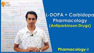 L Dopa pharmacology  Antiparkinson Drugs Pharmacology [upl. by Budde]