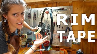 How to install tubeless rim tape that wont leak  Syd Fixes Bikes [upl. by Elisabeth]