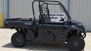 SALE 10999 2016 Kawasaki Mule Pro FX EPS Super Black Overview and Review [upl. by Hosfmann]