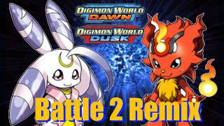 Digimon World DawnDusk  Battle 2 Remix [upl. by Enautna766]