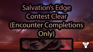 Salvations Edge Contest Clear Completions Only [upl. by Llennor142]