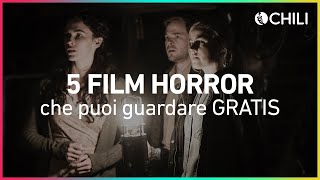 5 film horror da vedere gratis [upl. by Ainotahs24]