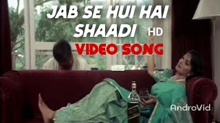 Jab Se Hui Hai Shaadi  Thanedaar 1990 Songs  Amit Kumar  Sanjay Dutt amp Madhuri Dixit [upl. by Hilary]