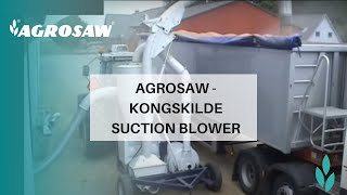 AGROSAW  KongsKilde Suction Blower  Best in Industry  High Capacity Blowers [upl. by Vanhook484]