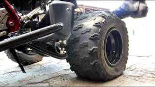 Deflation of a quad tire [upl. by Autry]