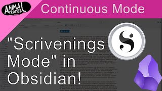 Popular Scrivener feature comes to Obsidian [upl. by Rexer18]