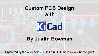 Basic PCB Designing tutorial with KiCAD [upl. by Araik]