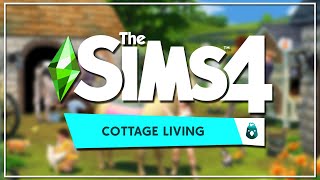 I BUILT THREE OFFICIAL LOTS IN THE SIMS 4 COTTAGE LIVING [upl. by Terhune]