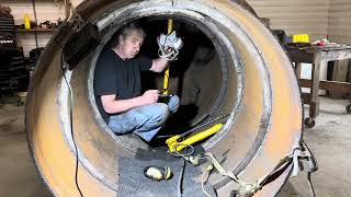 Building my diesel electric submarine installing hull stiffeners [upl. by Thomas]