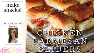 How to Make Chicken Parmesan Sliders [upl. by Boorer]