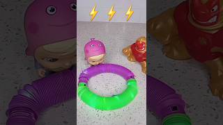 HOW TO FIX A LIGHT TUBE ⚡️😱viral fidgets funny shortsviral squishys poptubes meme [upl. by Snoddy644]