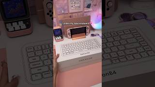 unbox my new keyboard 💕 iPad accessories  keyboard ASMR typing [upl. by Kaine]