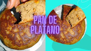 Receta de Pan de Plátano pandeplatano [upl. by Phionna994]