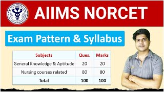 AIIMS NORCET Syllabus 2024  AIIMS NORCET Exam Syllabus 2025  AIIMS NORCET 7 Syllabus 2024 [upl. by Aicele]